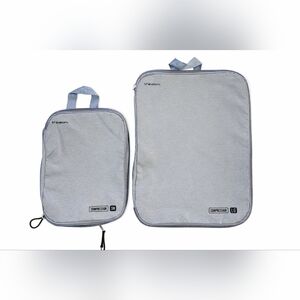 Travelon Light Gray Compression Packing Cubes SM / LG